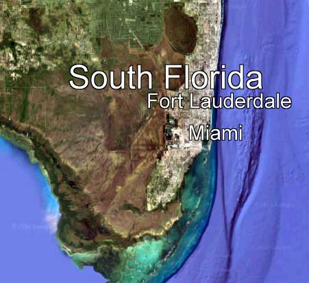 South Florida Map for Elderly Care